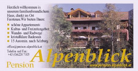 Appartement Ferienwohnung Pension Alpenblick | Urlaub in Faistenau Appartement Ferienwohnung Pension Alpenblick | Urlaub in Faistenau