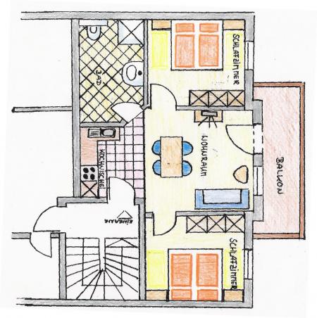 Appartement Ferienwohnung Ferienwohnung Stern_winter Appartement Ferienwohnung Ferienwohnung Stern_winter
