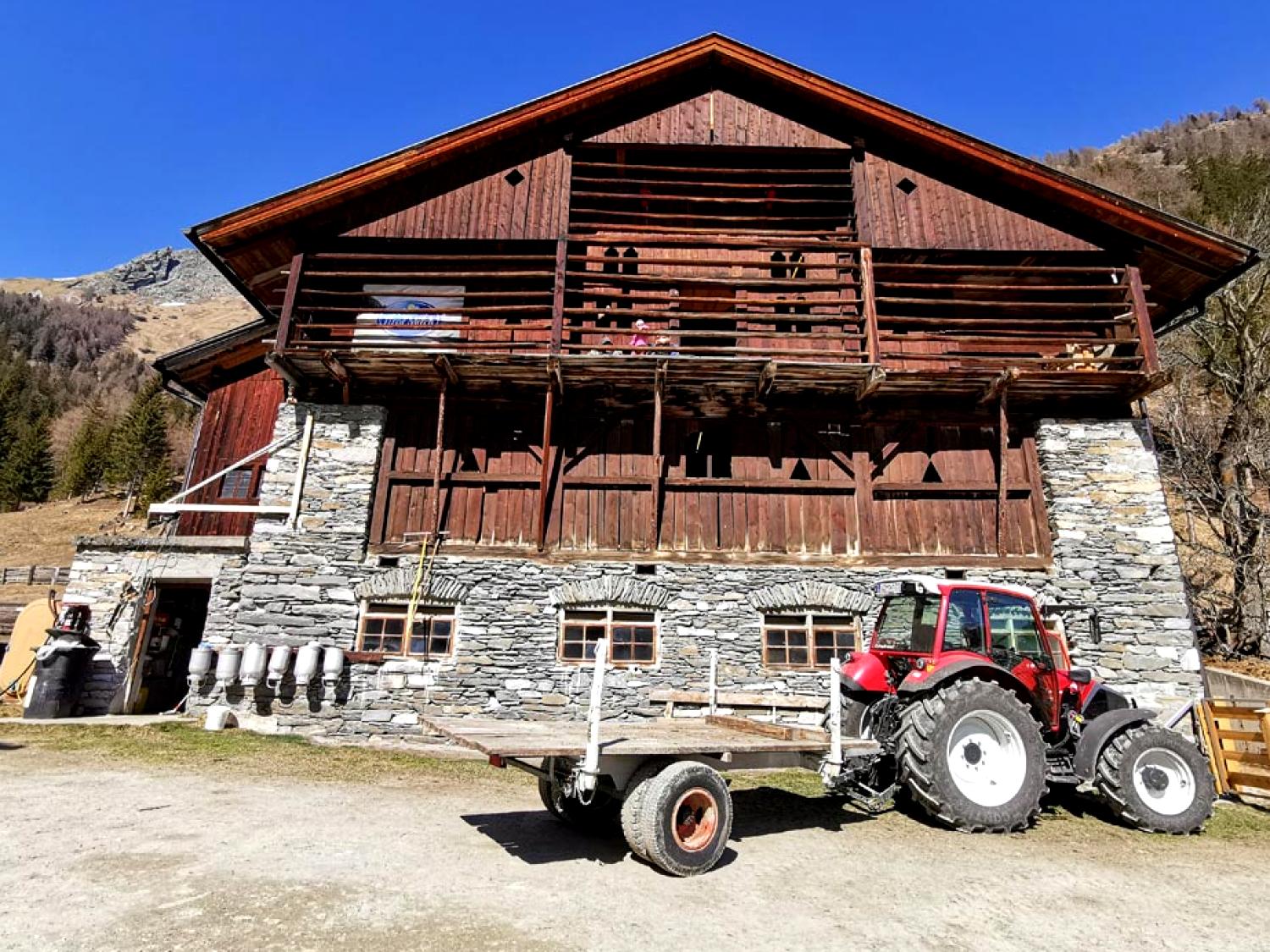 Bauernhof Wellness-Bereich