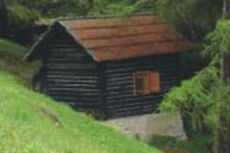 Almhütte Berghütte Im Zentrum