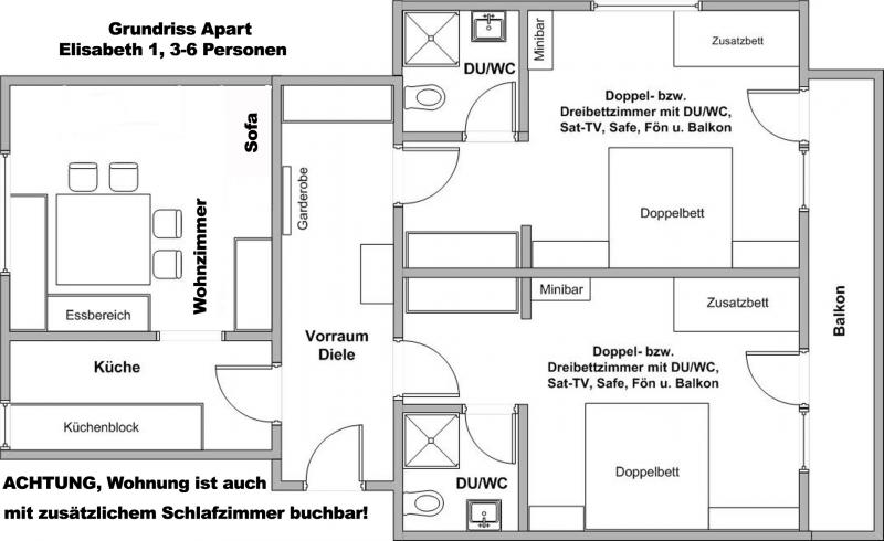 Appartement Ferienwohnung Kletterkurse