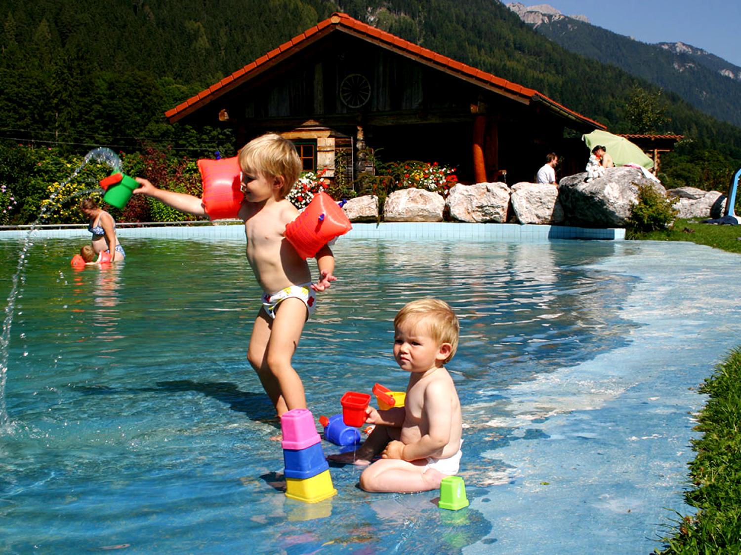 Bauernhof Kegelbahn