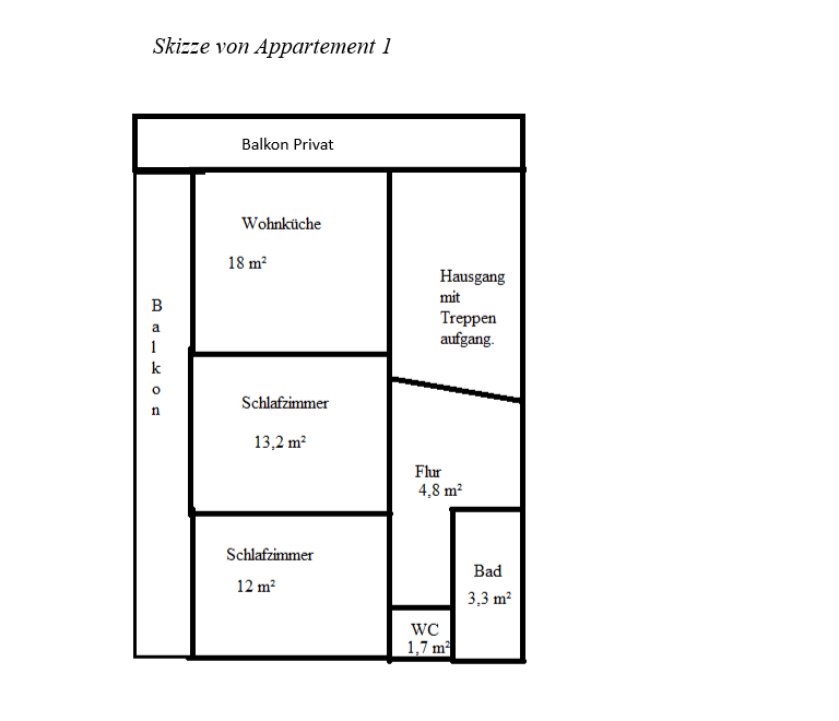 Appartement Ferienwohnung Singleparty