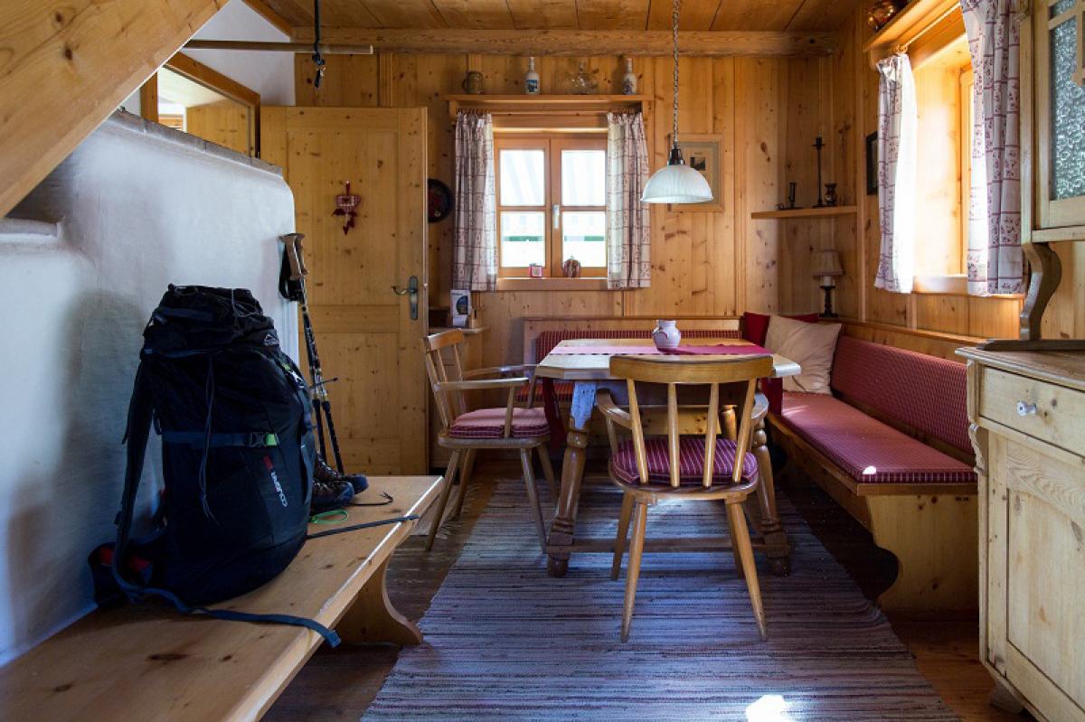 Almhütte Berghütte Massage