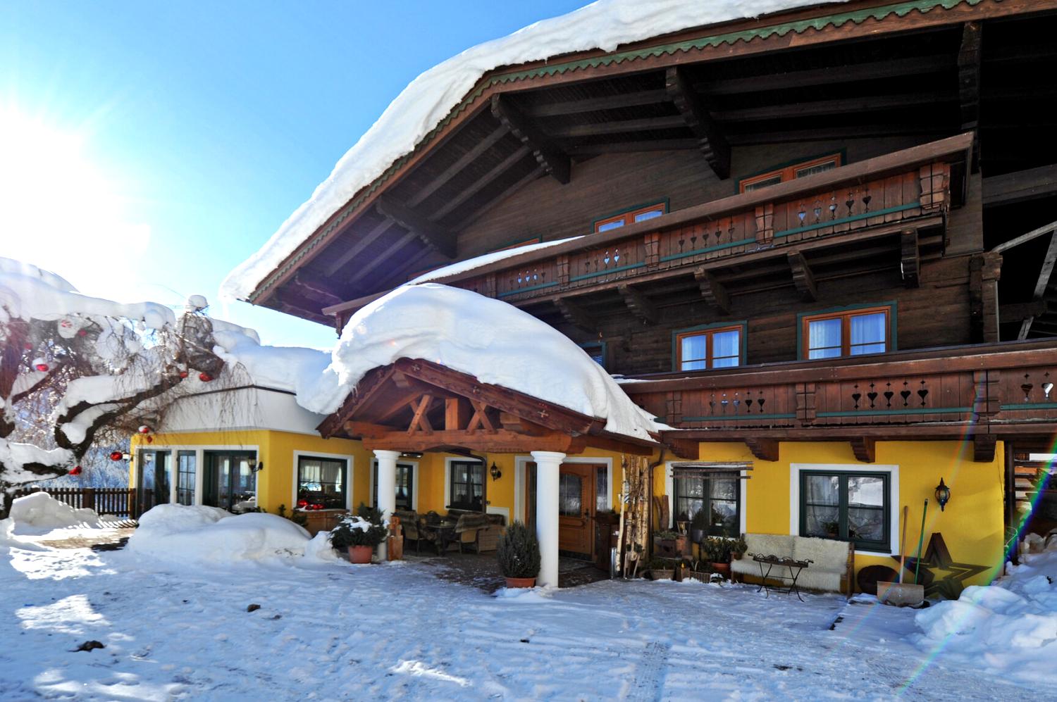 Bauernhof Wellness-Bereich
