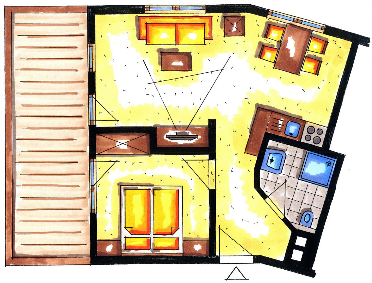 Appartement Ferienwohnung Eisparty