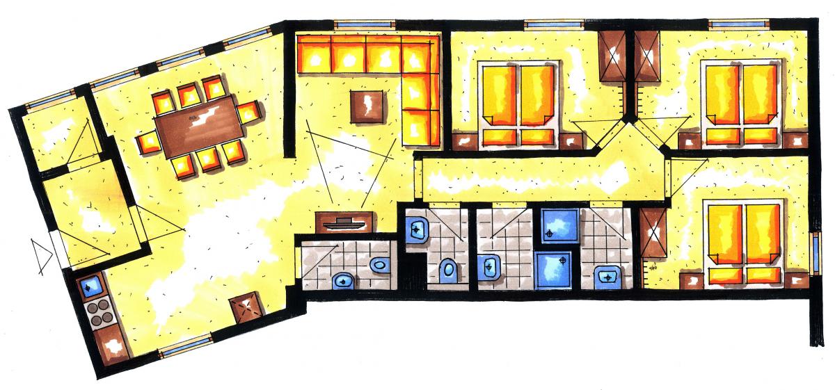 Appartement Ferienwohnung Bergführer