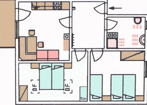 Appartement Ferienwohnung Beautyfarm