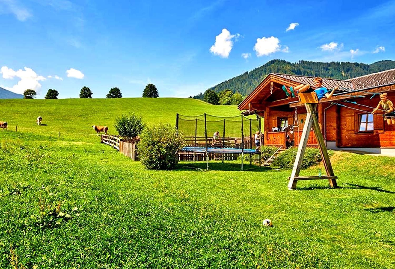 Bauernhof Wellness-Bereich