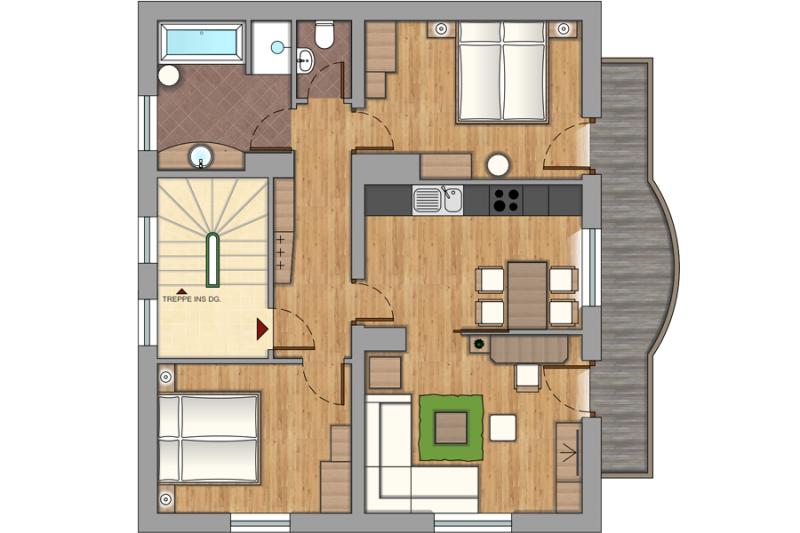Appartement Ferienwohnung Reiten