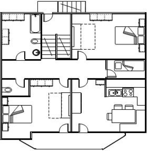 Appartement Ferienwohnung 3