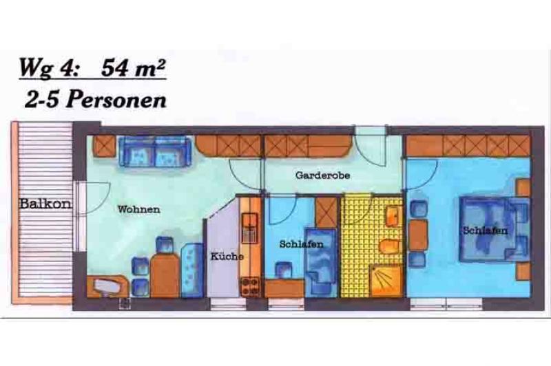 Appartement Ferienwohnung 79