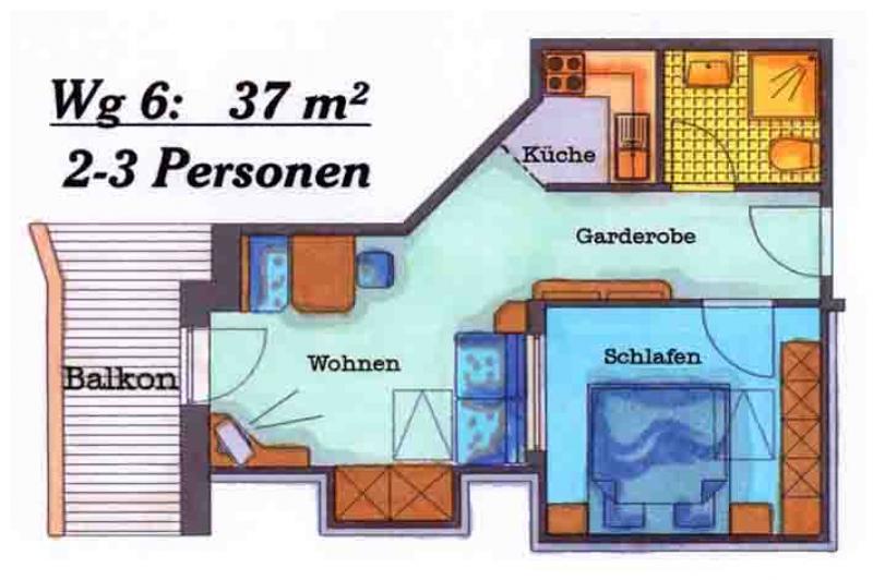 Appartement Ferienwohnung 101