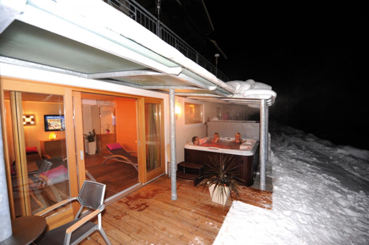 Bauernhof Wellness-Bereich