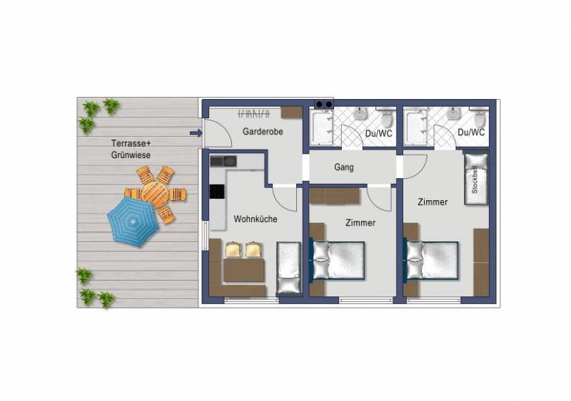 Appartement Ferienwohnung Kletterkurse