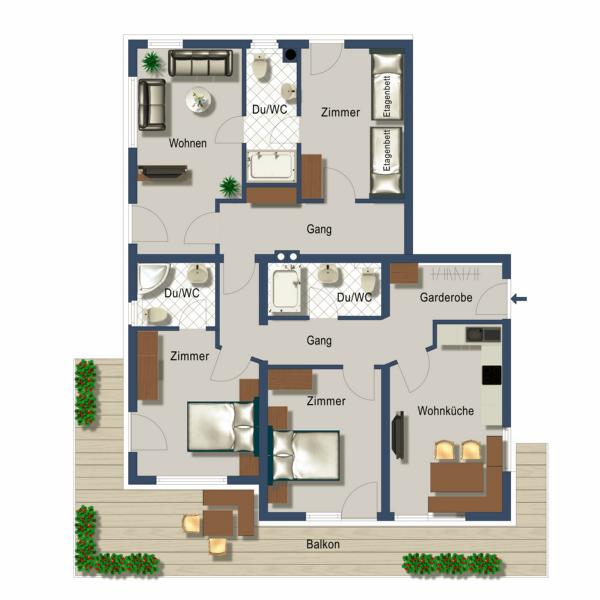 Appartement Ferienwohnung Adventuresports