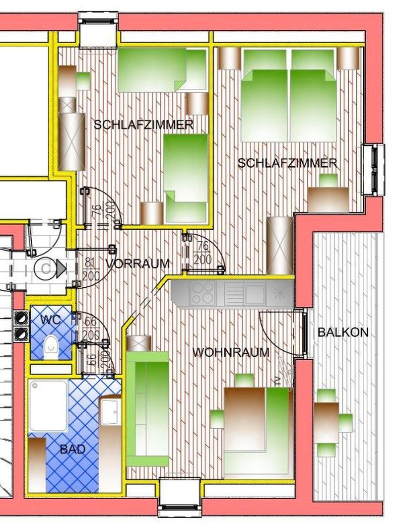 Appartement Ferienwohnung Reiten