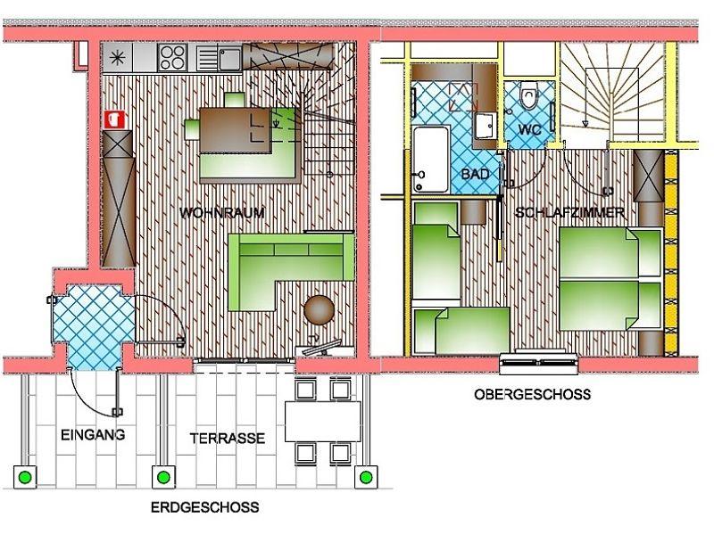 Appartement Ferienwohnung Reiten