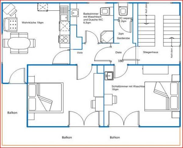 1-4205-73803 Appartement Ferienwohnung Haus Rieder