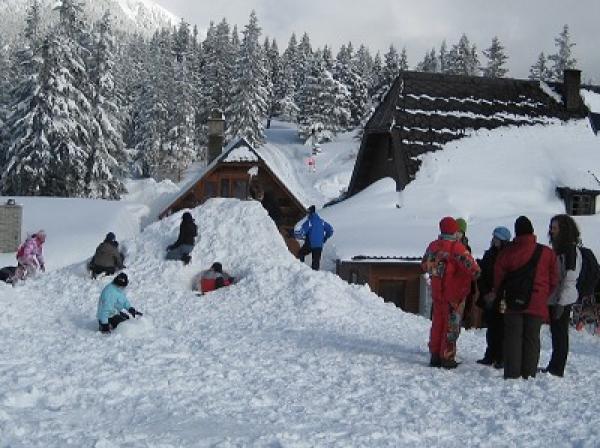 Almhütte Berghütte Sauna
