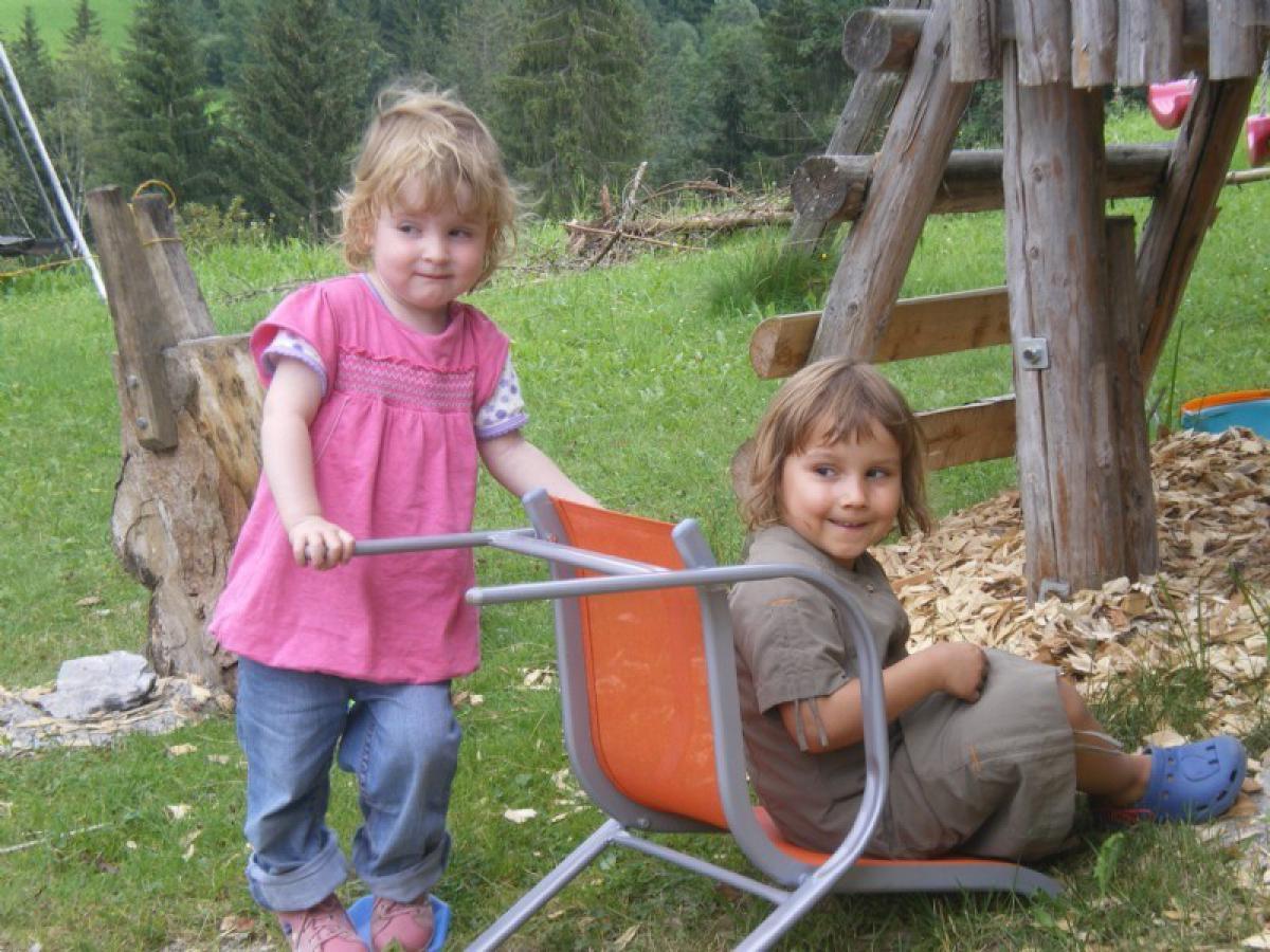Bauernhof Wellness-Bereich